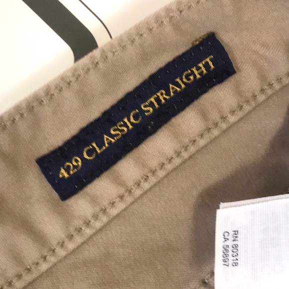 Lucky Brand 429 Classic Straight Khaki 34x32 - Picture 12 of 13